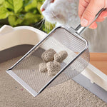 Load image into Gallery viewer, Stainless Steel Mesh Cat Litter Scoop – Durable Shovel for Pet Cleaning
