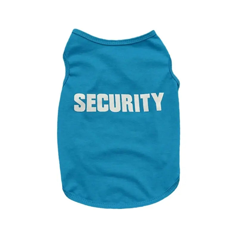 Summer Security Vest for Small Dogs & Cats – Chihuahua, Yorkshire Puppy T-Shirt