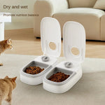 Load image into Gallery viewer, Automatic Pet Feeder with Timer - Food &amp; Water Bowl for Dogs &amp; Cats
