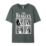Load image into Gallery viewer, Cute Beagle Dog T-Shirt – Men’s Cotton Birthday Tee, Short Sleeve
