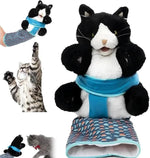 Load image into Gallery viewer, Interactive Cat Wrestling Gloves – Catnip Pet Toy Puppets for Playful Cats
