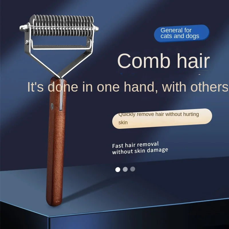 Dog cleaning hair, remover brush grooming tool