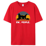 Load image into Gallery viewer, Cozy Cat Printed T-Shirt - High Quality Cotton Anime Tee Unisex
