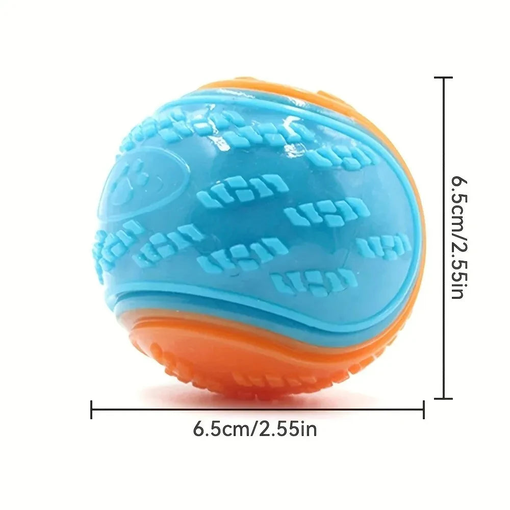 Durable Dog Chew Ball Toy Interactive Grinding Teeth Pet Supplies