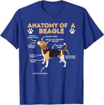 Load image into Gallery viewer, Funny Beagle Anatomy T-Shirt – Cute Dog Lover Gift Tee for Pet Moms
