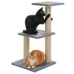 Load image into Gallery viewer, Cat Tree Tower - Scratch Posts, Hammock &amp; Removable Top Perch
