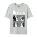 Load image into Gallery viewer, Cute Beagle Dog T-Shirt – Men’s Cotton Birthday Tee, Short Sleeve
