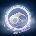 Load image into Gallery viewer, Retractable Dog Leash with LED Light – Durable Night Walking
