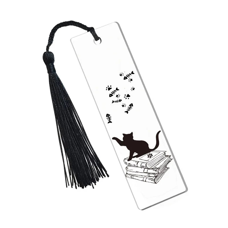 Dog Inspirational Acrylic Bookmark - Creative Book Page Holder Gift