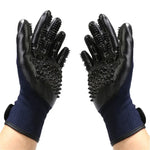 Load image into Gallery viewer, Pet Grooming Gloves - Silicone Massage Brush for Dog Cat Bathing

