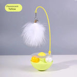 Load image into Gallery viewer, Tumbler Cat Toy - Interactive Turntable with Feather &amp; Ball
