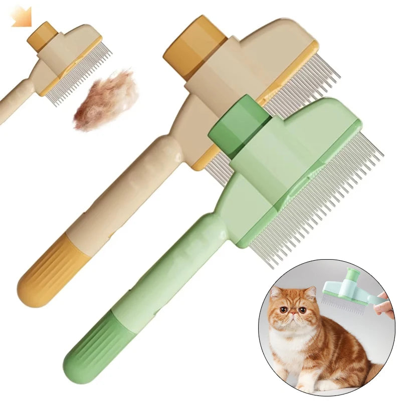 Cat Grooming Brush - Professional Massage Comb for Hair Removal