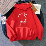 Load image into Gallery viewer, Woman Cat Print Hoodie - Cute Long Sleeve Pullover Sweatshirt
