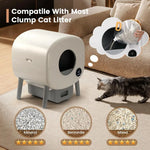 Load image into Gallery viewer, XL Self-Cleaning Litter Box - App Control, Odor-Free Multi-Cat
