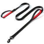 Load image into Gallery viewer, Heavy Duty Reflective Dog Leash – Padded Double Handle for Training &amp; Control
