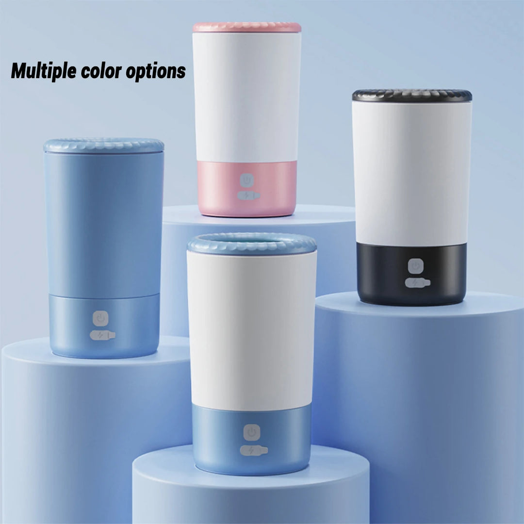 Electric Pet Paw Cleaner – Automatic, Portable, Quiet & Waterproof Foot Wash