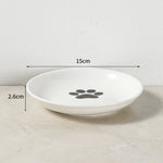 Load image into Gallery viewer, Whisker-Friendly Cat Bowl - Wide Ceramic Anti-Tipping Food Bowl
