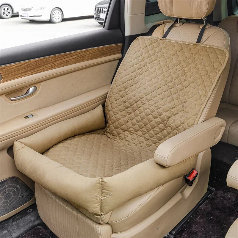 Water-Resistant Pet Car Seat Cover for Medium & Small Dogs, Anti-Dust Mat