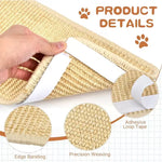 Load image into Gallery viewer, Natural Sisal Cat Scratching Mat Multi-Stick Pad for Wall Sofa Floor Protection
