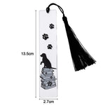 Load image into Gallery viewer, Dog Inspirational Acrylic Bookmark - Creative Book Page Holder Gift
