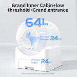 Load image into Gallery viewer, Automatic Self-Cleaning WiFi Cat Litter Box with App &amp; Deodorizer
