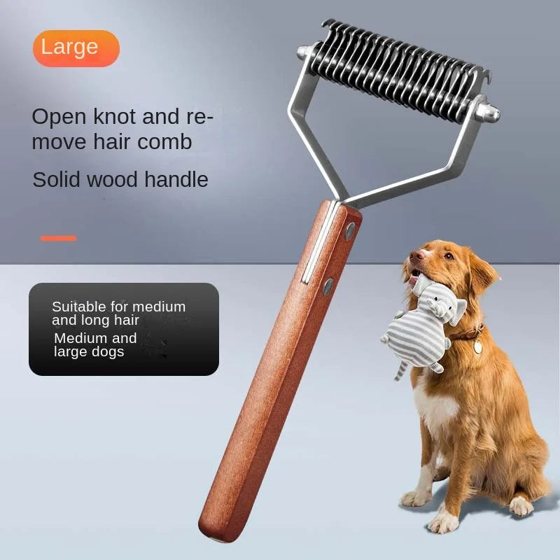 Dog cleaning hair, remover brush grooming tool