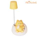 Load image into Gallery viewer, Cute Cat Night Light - Rechargeable Silicone Children&#39;s Sleeping Lamp
