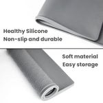 Load image into Gallery viewer, Waterproof Silicone Pet Placemat – Dog &amp; Cat Feeding Bowl Mat

