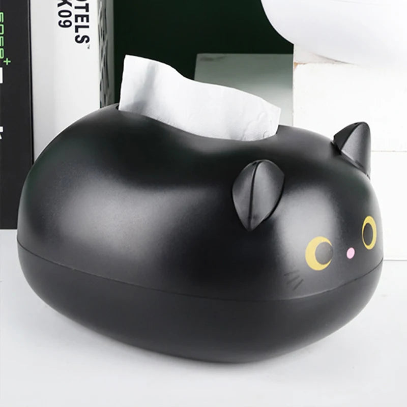 Cute Cat Tissue Box - Nordic Style Napkin Storage Container