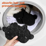 Load image into Gallery viewer, 9PCS Bear-Shaped Pet Hair Remover Balls Reusable Lint Catcher Sponge
