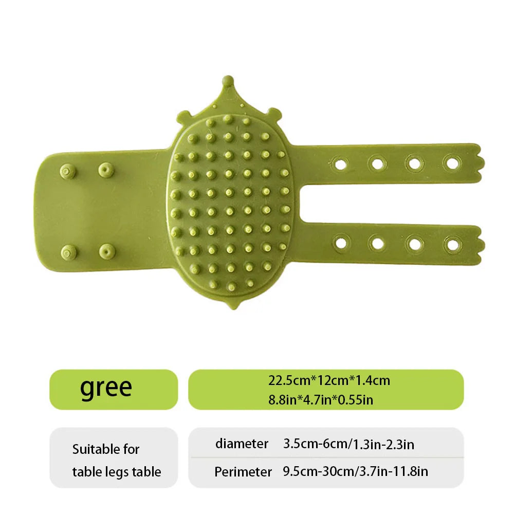 Pet Cat Hair Removal Massage Comb - Self-Cleaning Grooming Brush