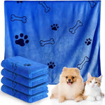 Load image into Gallery viewer, Pet Microfiber Bath Towel 60x100cm - Quick-Drying Absorbent Towel
