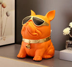 Load image into Gallery viewer, ERMAKOVA French Bulldog Tissue Box - Modern Luxury Dog Statue Ornament
