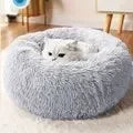 Soft Plush Super Cat&Dog  Bed – Warm Nest , Cozy Cushion Basket