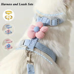 Load image into Gallery viewer, Cat&amp; Dog Harness and Leash Set - Adjustable Breathable Pet Harness
