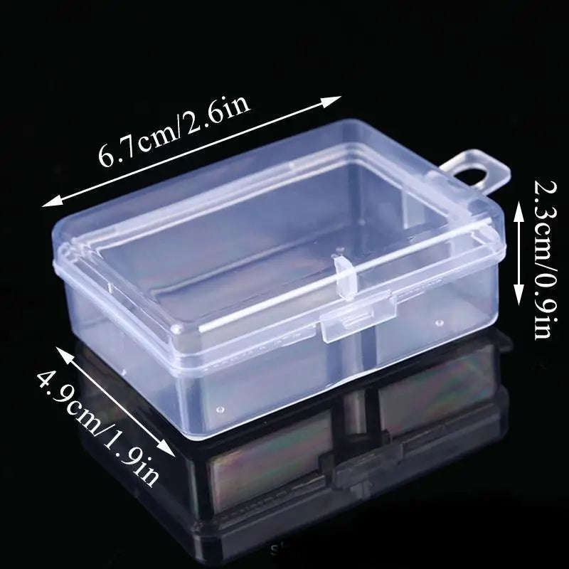 Pet Hair Storage Box - Transparent Keepsake Container Handmade Design