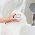 Load image into Gallery viewer, Soft Silicone Pet Bath Brush with Shampoo Dispenser – Gentle Fur Massage Grooming Tool
