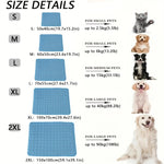 Load image into Gallery viewer, Pet Cooling Mat - Summer Cold Bed for Dogs &amp; Cats All Sizes
