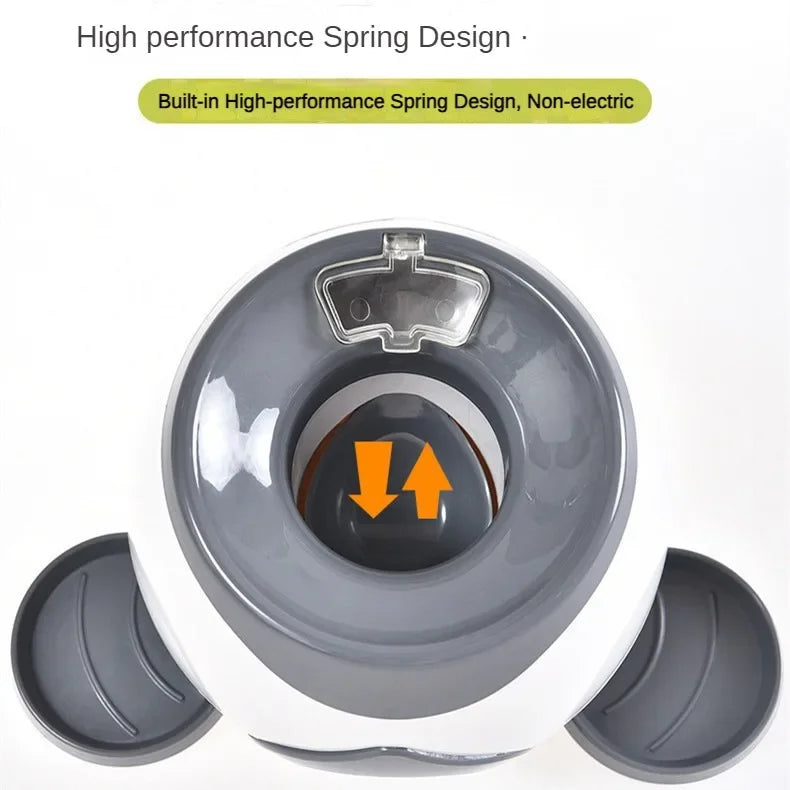 2 in 1 Dog Tennis Ball Launcher Automatic Thrower Interactive Training Toy