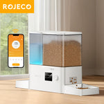 Load image into Gallery viewer, ROJECO 8.5L Auto Pet Feeder &amp; Water Fountain - WiFi Remote Control
