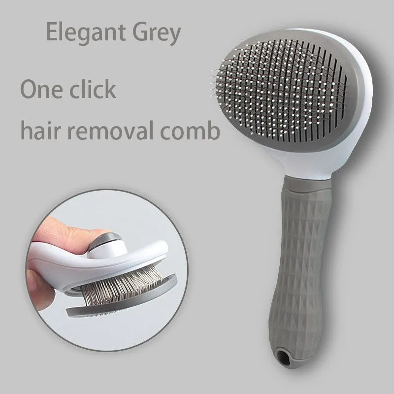 Pet Hair Remover Brush - Dog Cat Grooming Comb for All Pets