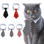 Load image into Gallery viewer, Adjustable Pet Bow Tie - Formal Collar for Small Dogs &amp; Cats
