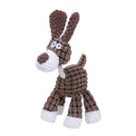 Load image into Gallery viewer, Durable Donkey-Shaped Plush Squeaky Dog Chew &amp; Training Toy
