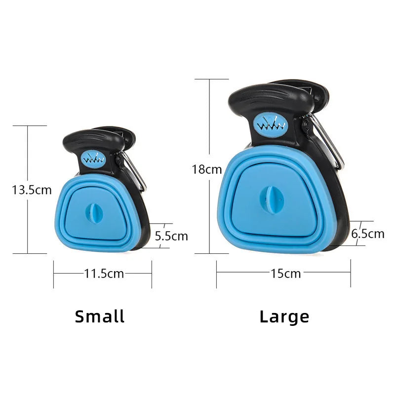 Portable Pet Pooper Scooper - Foldable Poop Picker for Dogs