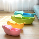 Load image into Gallery viewer, Banana Shaped Pet Bed - Warm Cozy Basket for Dogs &amp; Cats
