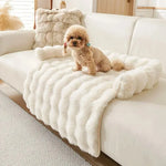 Load image into Gallery viewer, Dog Beds for Large Dogs - Pet Basket Bed with Cushions &amp; Bedding
