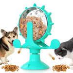 Load image into Gallery viewer, Pet Treat Dispenser Toy - 360° Rotating Interactive Food Feeder
