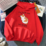 Load image into Gallery viewer, No Talk Me Angry Cat Print Hoodie - Women&#39;s Hip Hop Fleece Pullover
