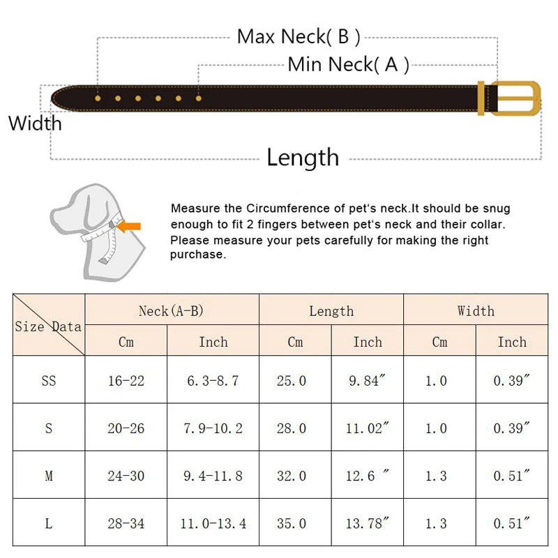 Luxury Pearl Rhinestone Cat & Puppy Necklace Collar for Small Dogs & Cats