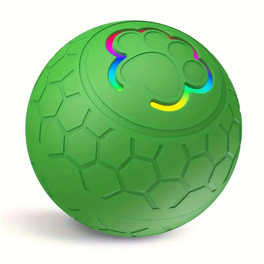 Smart Interactive Dog & Cat Toy Ball – USB Rechargeable with RGB Lights